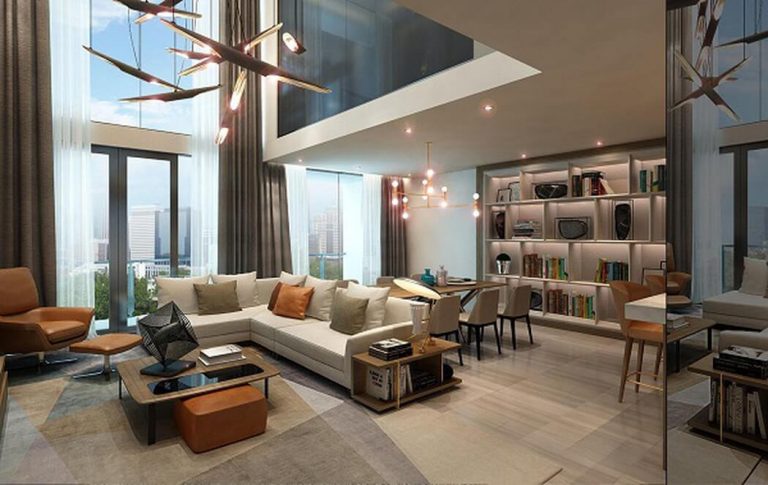 Thiết kế căn hộ Duplex tại Sun Grand City Thụy Khuê