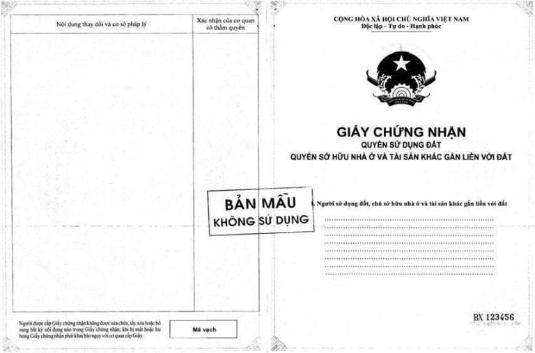 Thủ tục đổi Sổ trắng sang Sổ hồng 2021 mới nhất