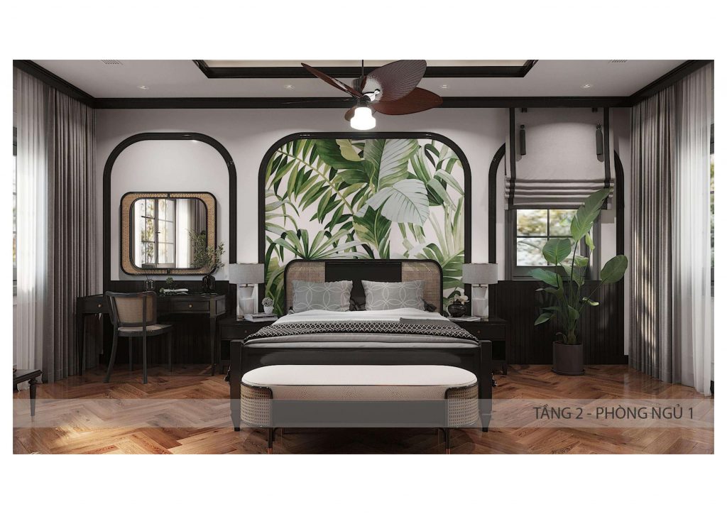 Thiết kế nội thất biệt thự song lập đẹp mê ly tại Sun Tropical Village 18