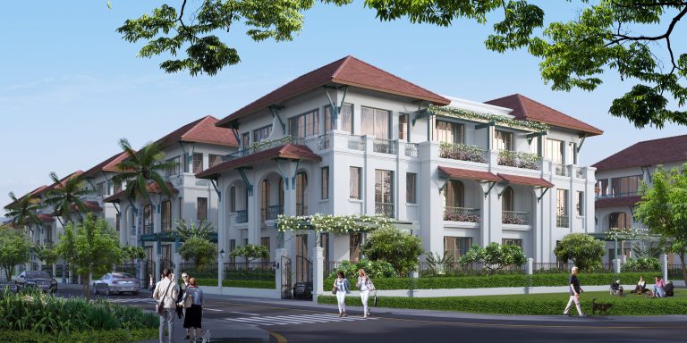 Thiết kế nội thất biệt thự đơn lập Sun Tropical Village