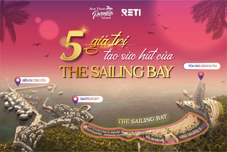 5 LÝ DO GIÚP THE SAILING BAY TẠO SỨC HÚT MÃNH LIỆT VỚI CÁC NHÀ ĐẦU TƯ