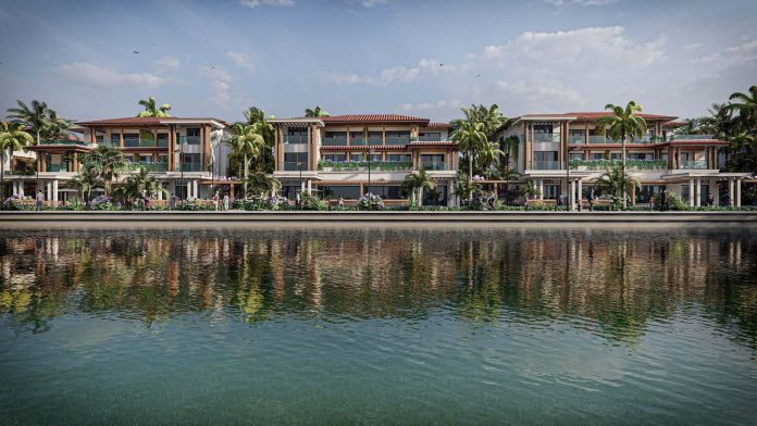 Shop Villa song lập, mặt tiền rộng lớn giáp sông Hàn