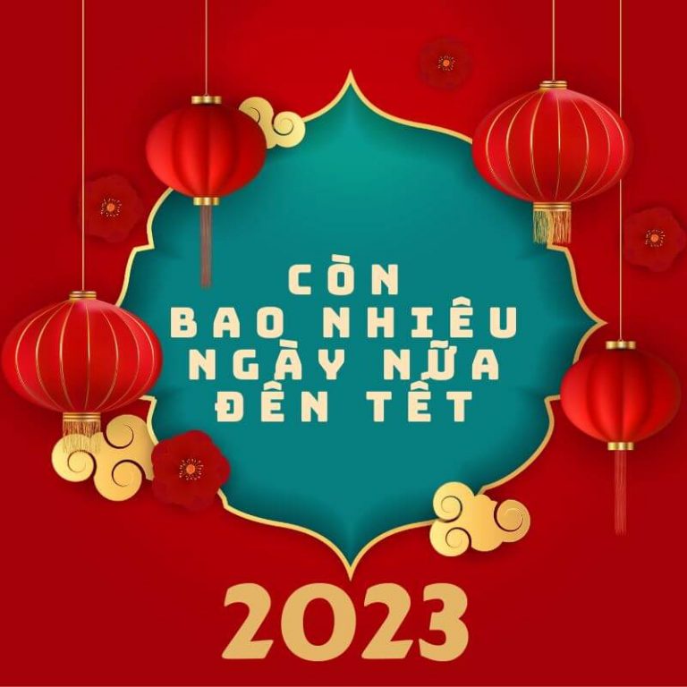 Bao nhiêu ngày nữa là đến tết 2023 Bao nhiêu ngày nữa là đến tết 2023