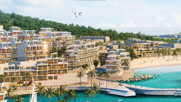 Phối cảnh shophouse santorini Phối cảnh shophouse santorini