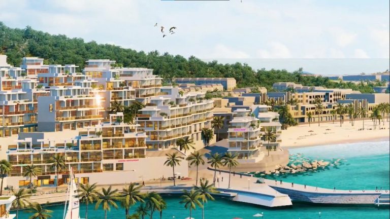 Phối cảnh shophouse santorini