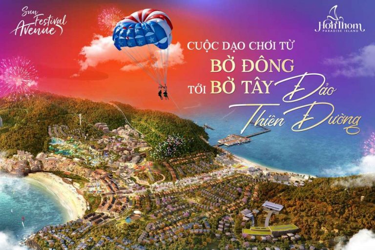 Vị trí Sun Festival Avenue – Hon Thom Paradise Island