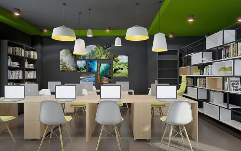 Mẫu thiết kế văn phòng bất động sản chuyên nghiệp thu hút Mẫu thiết kế văn phòng bất động sản chuyên nghiệp thu hút