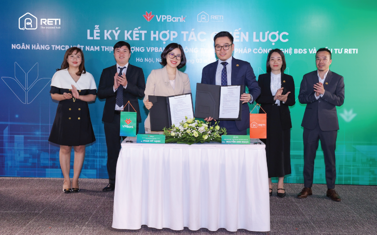 Reti ký kết hợp tác chiến lược cùng Ngân hàng Vpbank