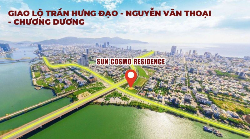 Sun Cosmo Residence Da Nang - Thành phố Quốc tế - Giao lộ hoàng kim 3