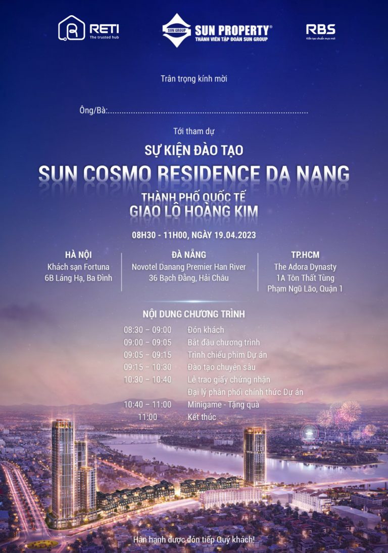 Sự kiện đào tạo dự án Sun Cosmo Residence Da Nang