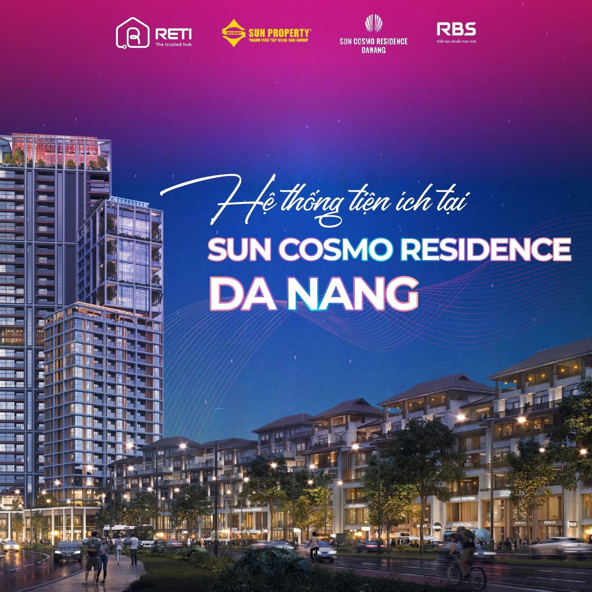 Hệ thống tiện ích tại Sun Cosmo Residence Da Nang 3