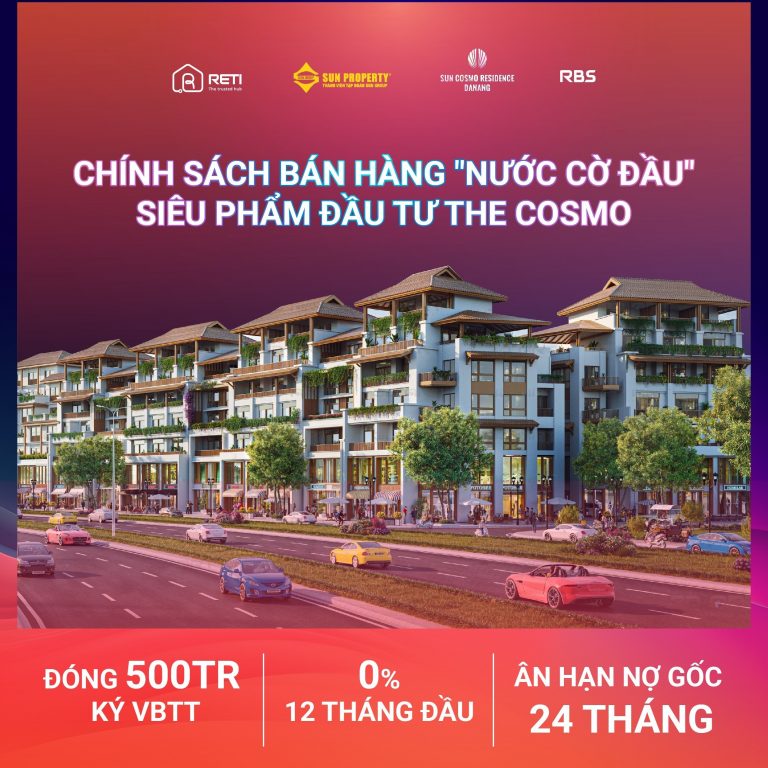 Chính sách ưu đãi Sun Cosmo Residence Đà Nẵng