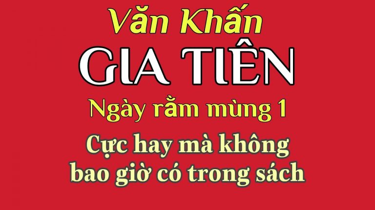 Văn khấn mùng 1 tháng 4 âm lịch năm Quý Mão 2023 chi tiết nhất Văn khấn mùng 1 tháng 4 âm lịch năm Quý Mão 2023 chi tiết nhất
