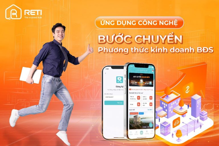 Ứng dụng công nghệ – “Bước chuyển” trong phương thức kinh doanh bất động sản