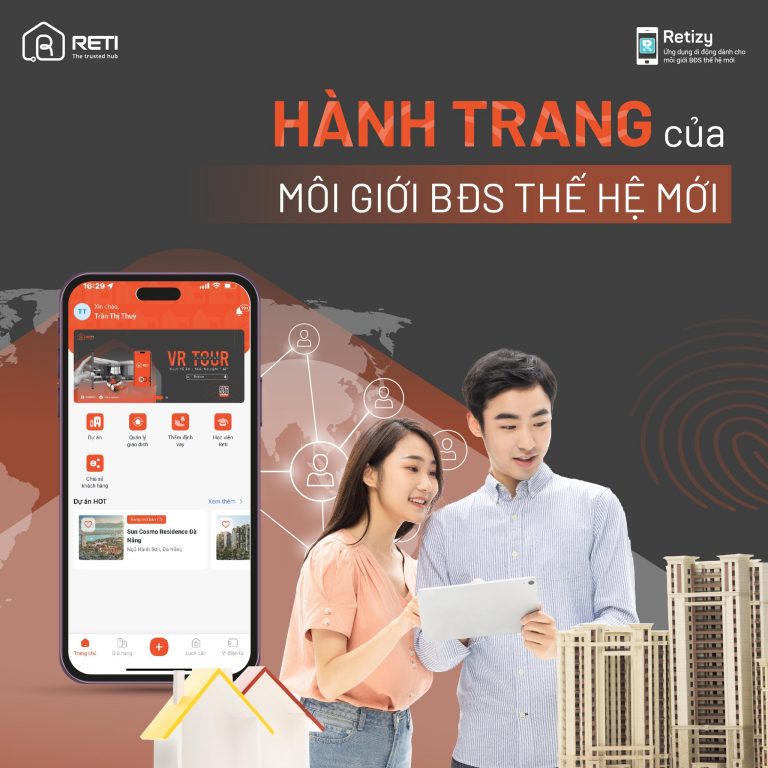 Quản lý giao dịch nhanh chóng với ứng dụng RETIZY Quản lý giao dịch nhanh chóng với ứng dụng RETIZY