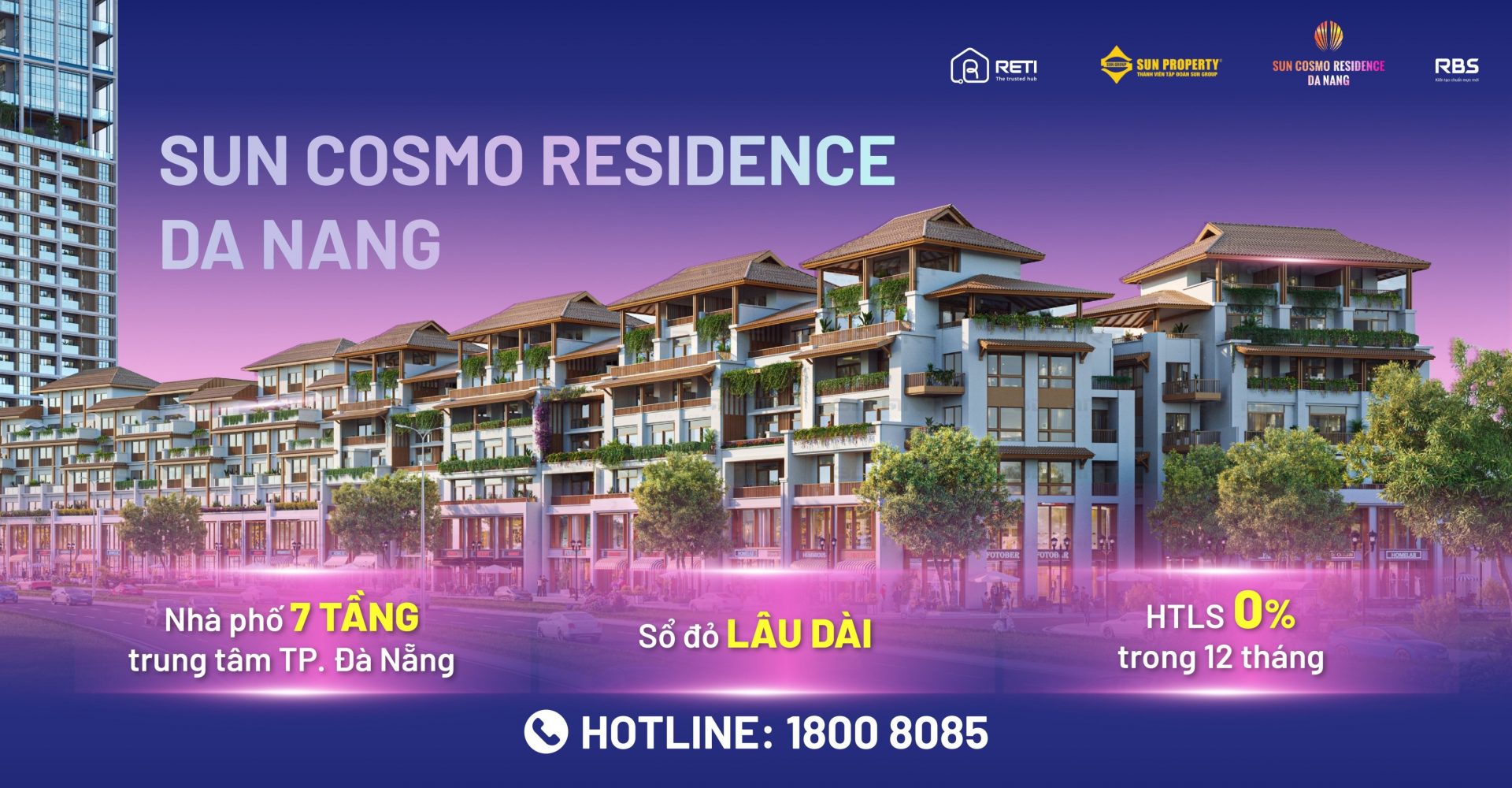 5 lý do nên sở hữu Townhouse Đà Nẵng Sun Cosmo Residence