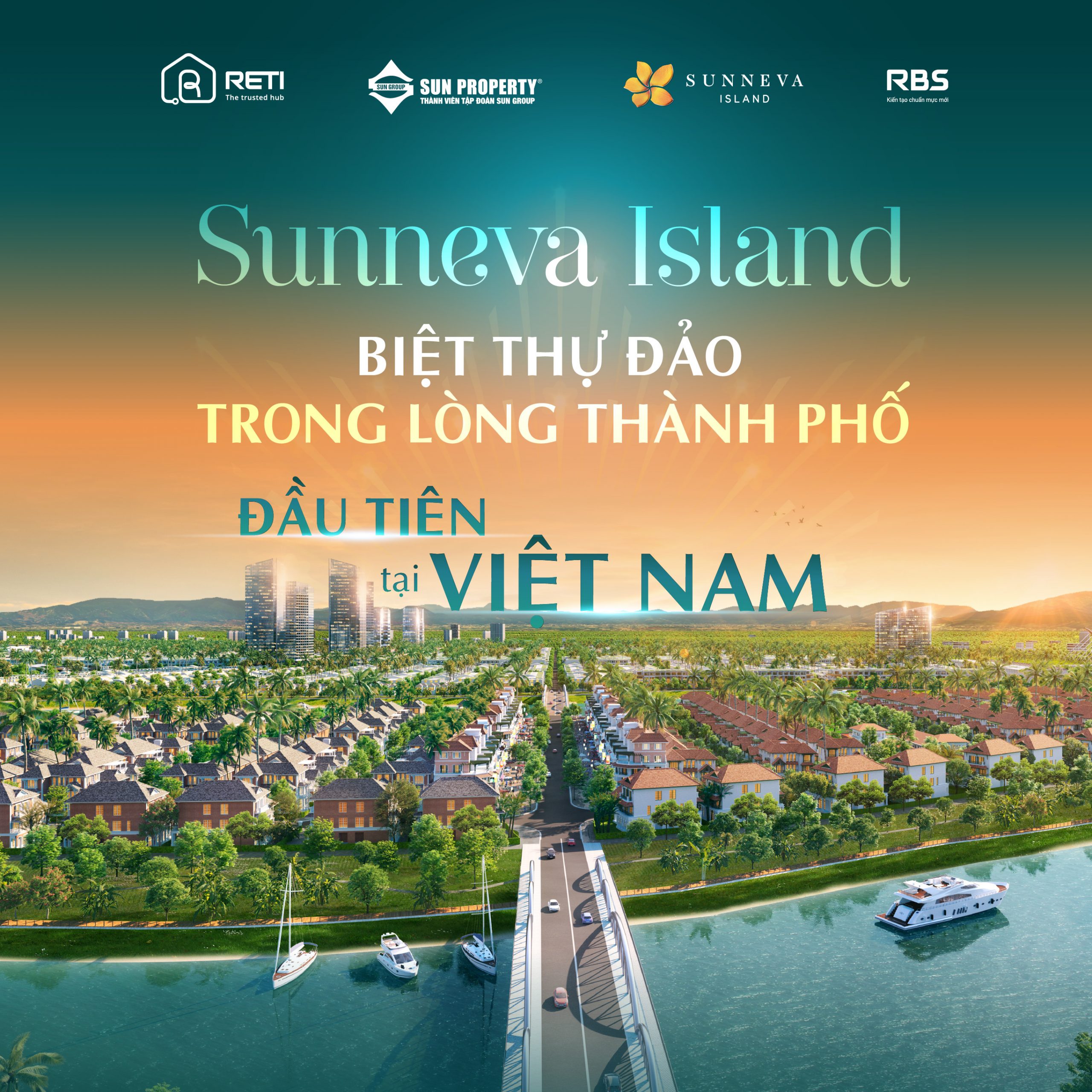 RETI - Đại lý phân phối chính thức dự án Sunneva Island 3