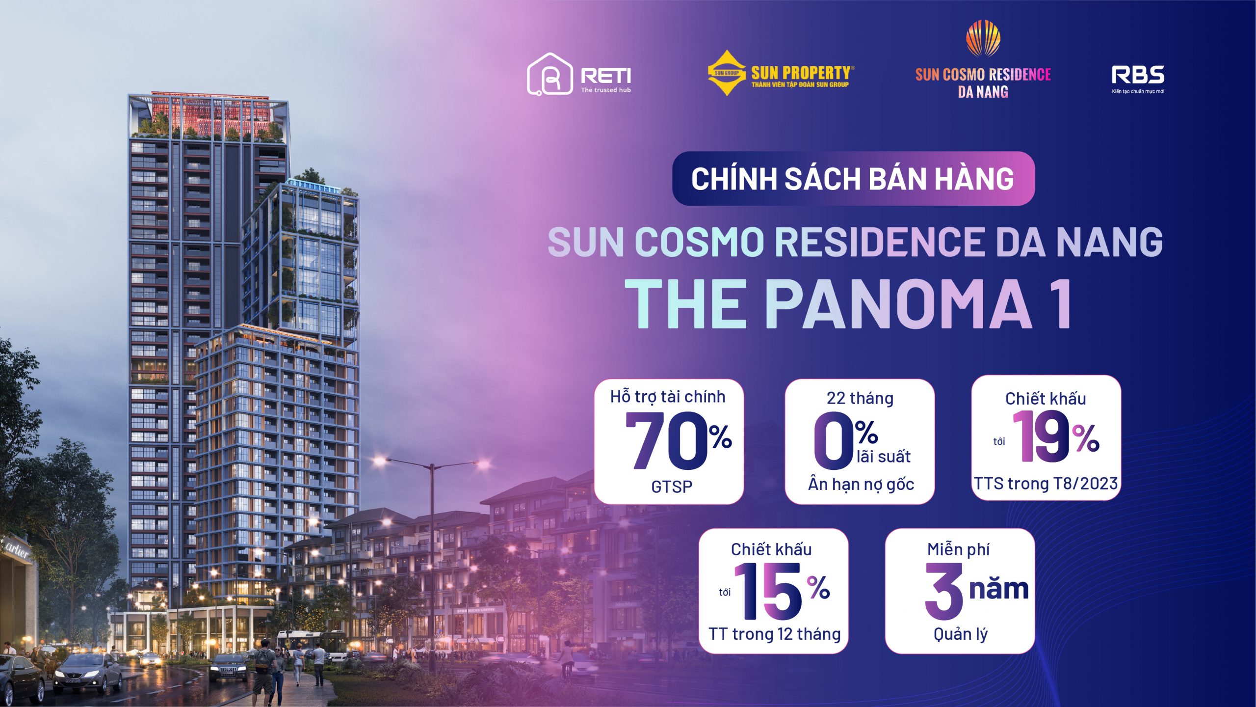 Bảng giá & chính sách bán hàng Sun Cosmo Residence Đà Nẵng tháng 8 – 2023 1