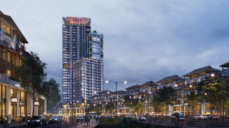 Mặt bằng tòa The Panoma 1 –  Sun Cosmo Residence Da Nang