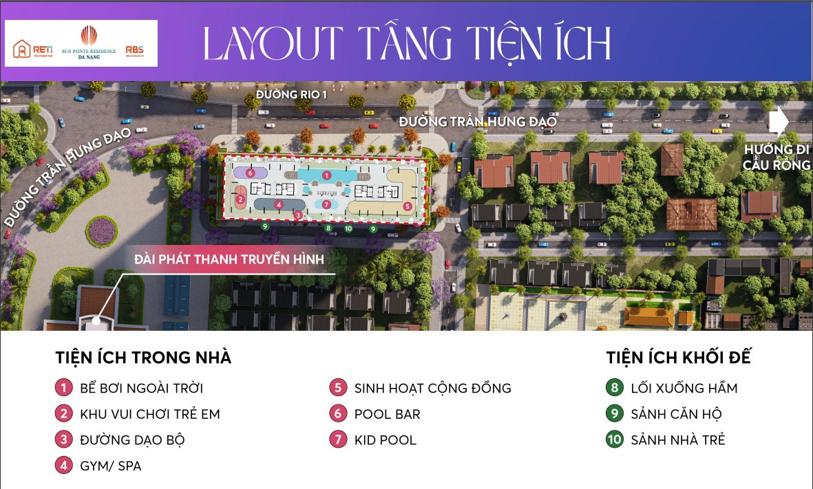 Mặt bằng Chung cư Sun Ponte Residence mới nhất Tien-ich-SPR-1