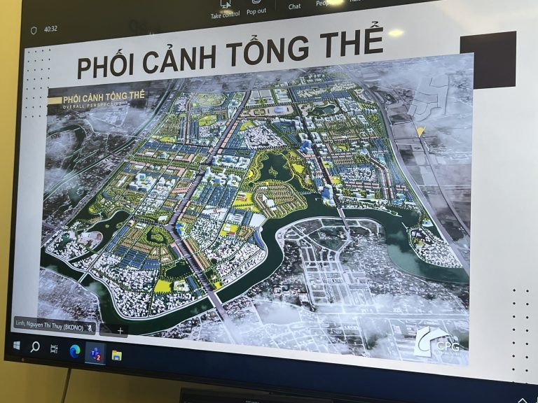 phối cảnh tổng thể sun hà nam khu đô thị mới bắc châu giang hà nam