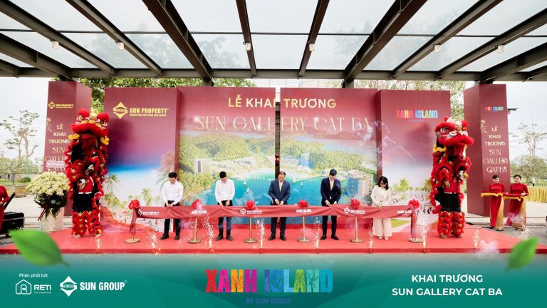 Khai Trương Sun Gallery Cát Bà: Khởi Đầu Hành Trình Cảm Xúc Cùng Xanh Island