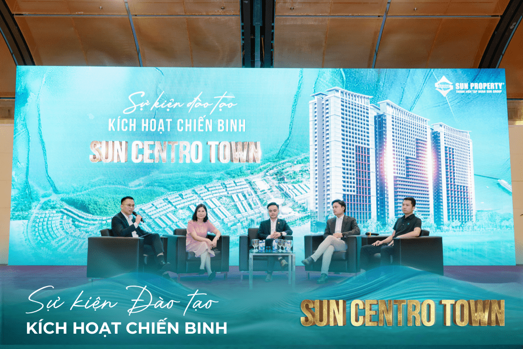 Sự kiện đào tạo Sun Centro Town – Khởi đầu hành trình chinh phục thị trường căn hộ cao tầng Hạ Long 3